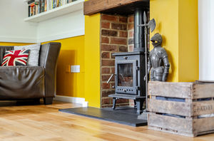 Lifestyle log burner- click for photo gallery